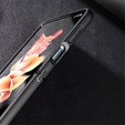 Etui MagSafe do Samsung Galaxy Z Flip4 5G, Cloth Texture, Niebieskie