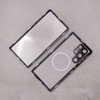 Etui Magnetic Dual Glass MagSafe do Samsung Galaxy S22 Ultra, czarne