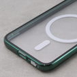 Etui Magnetic Dual Glass MagSafe do Samsung Galaxy S23, zielone