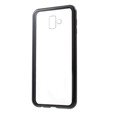Etui Magnetic back glass do Samsung Galaxy J6+ Plus - Black