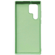 Etui Silicone Lite Pocket do Samsung Galaxy S22 Ultra 5G - Matcha Green