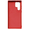 Etui Silicone Lite Pocket do Samsung Galaxy S22 Ultra 5G - Red