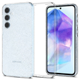 Etui Spigen do Galaxy A55 5G, Liquid Crystal, przezroczyste brokat