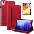 Etui + Szkło hartowane do Xiaomi Redmi Pad SE 11", Klasyczne, Czerwone