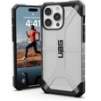 Etui Urban Armor Gear do iPhone 15 Pro Max, Plasma, przezroczyste / czarne