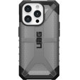 Etui Urban Armor Gear do iPhone 15 Pro, Plasma, szare