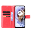 Etui Wallet do Motorola Moto G31 / G41, Red