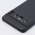 Etui do Google Pixel 8 Pro, karbonowe Carbon Fiber, czarne