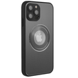Etui do MagSafe do iPhone 13 Pro Max, Hole for Apple Logo, szare