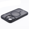 Etui do MagSafe do iPhone 15 Pro, Hybrid Matte Lens Pro, czarne