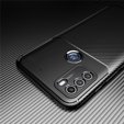 Etui do Motorola Moto G50, Carbon Gel, czarne