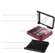 Etui do Motorola Razr 50 Ultra, PC Case, niebieskie