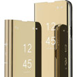 Etui do Samsung Galaxy A33 5G, Clear View, złote