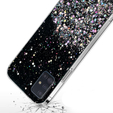 Etui do Samsung Galaxy A51 5G, Glittery, czarne