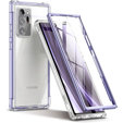 Etui do Samsung Galaxy Note 20 Ultra, Suritch Full Body, przezroczyste / fioletowe