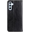 Etui do Samsung Galaxy S24+ Plus, Wallet Litchi Leather, czarne