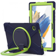 Etui do Samsung Galaxy Tab A8 10.5 SM-X200 SM-X205, Pancerne, Niebieskie Zielone