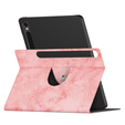 Etui do Samsung Galaxy Tab S9 z miejscem na rysik, Obrotowe 360°, Różowe