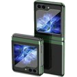 Etui do Samsung Galaxy Z Flip6 5G, PC Case, przezroczyste / zielone