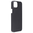 Etui do iPhone 13, karbonowe Carbon Fiber, czarne