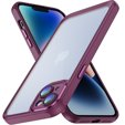 Etui do iPhone 14 Plus, ERBORD Impact Guard, bordowe