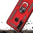 Etui pancerne do Huawei P30 Lite, Nox Case Ring, czerwone