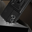 Etui pancerne do Motorola Moto G53 5G, CamShield Slide, czarne