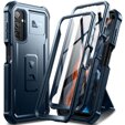 Etui pancerne do Samsung Galaxy A25 5G, Dexnor Full Body, granatowe