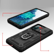 Etui pancerne do Samsung Galaxy S20 FE, CamShield Slide, czarne