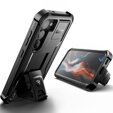 Etui pancerne do Samsung Galaxy S23 Plus, Dexnor Full Body (Two Frames), czarne