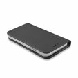 Etui z klapką do Motorola Moto E4 Plus, Flexi Book, czarne