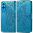 Etui z klapką do OnePlus Nord CE4 Lite, Butterfly, niebieskie