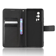 Etui z klapką do Poco F5 Pro 5G, Wallet Smart Magnet, czarne
