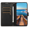 Etui z klapką do Realme 12 Pro 5G / 12 Pro+ 5G, Leather Line Wallet, czarne