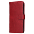 Etui z klapką do Realme C67, Leather Wallet, czerwone