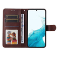 Etui z klapką do Samsung Galaxy A54 5G, Leather Wallet, brązowe