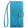 Etui z klapką do Samsung Galaxy M15 5G, Tree, niebieskie