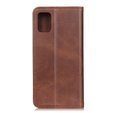 Etui z klapką do Samsung Galaxy M51, Split Leather, brązowe