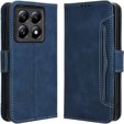 Etui z klapką do Xiaomi 14T, Card Slot, granatowe