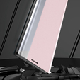 Etui z klapką do Xiaomi Poco X5 5G / Redmi Note 12 5G, Side Magnetic, różowe