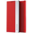 Etui z klapką do Xiaomi Poco X5 Pro 5G / Redmi Note 12 Pro, Side Magnetic, czerwone