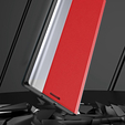 Etui z klapką do Xiaomi Poco X5 Pro 5G / Redmi Note 12 Pro, Side Magnetic, czerwone