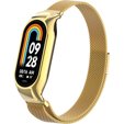 Pasek Bransoleta Milanese do Xiaomi Smart Mi Band 8 / Xiaomi Smart Mi Band 9, Złoty