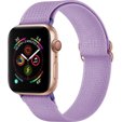 Pasek Nylonowy do Apple Watch 1/2/3/4/5/6/7/8/SE/ULTRA 42/44/45/49mm, Fioletowy