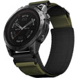 Pasek Nylonowy do Garmin Fenix 8 51mm, Zielony