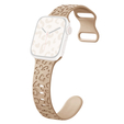 Pasek Silikonowy do Apple Watch 1/2/3/4/5/6/7/8/9/SE/ULTRA/ULTRA 2 42/44/45/49MM, Leopard, Jasnobrązowy