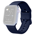 Pasek Silikonowy do Apple Watch 1/2/3/4/5/6/7/8/SE/ULTRA 42/44/45/49mm, Granatowy