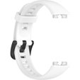 Pasek Silikonowy do Huawei Band 8 / Huawei Band 9, Biały