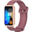 Pasek Silikonowy do Huawei Band 8 / Huawei Band 9, Bordowy