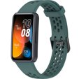 Pasek Silikonowy do Huawei Band 8 / Huawei Band 9, Zielony